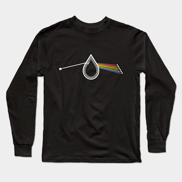 Plop Side of the Moon Long Sleeve T-Shirt by Decked Developer